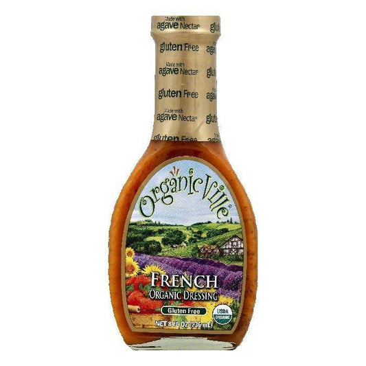 OrganicVille French Organic Dressing, 8 OZ (Pack of 6)