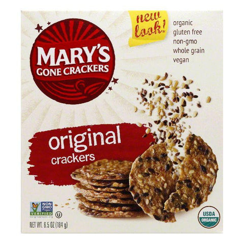 Mary's Gone Crackers Gluten Free Originial, 6.5 OZ (Pack of 6)