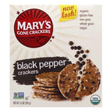 Mary's Gone Crackers Gluten Free Black Pepper, 6.5 OZ (Pack of 6)