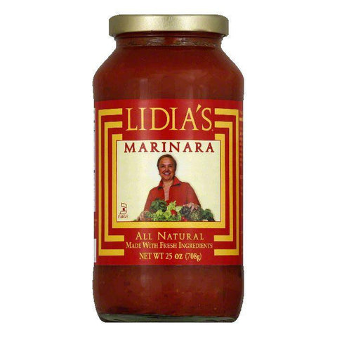 Lidia's Marinara Pasta Sauce, 25 OZ (Pack of 6)