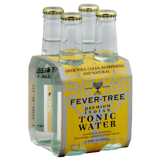 Fever Tree Premium Indian Tonic Water, 6.8 Fo (Pack of 6)