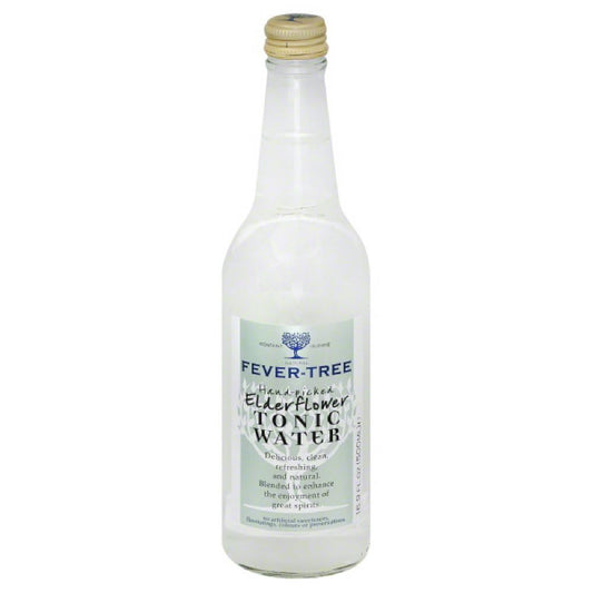 Fever Tree Elderflower Tonic Water, 16.9 Fo (Pack of 8)