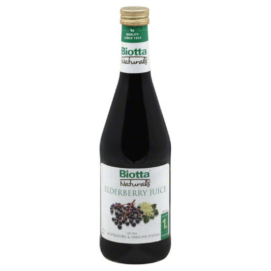 Biotta Elderberry Juice, 16.9 Fo (Pack of 6)