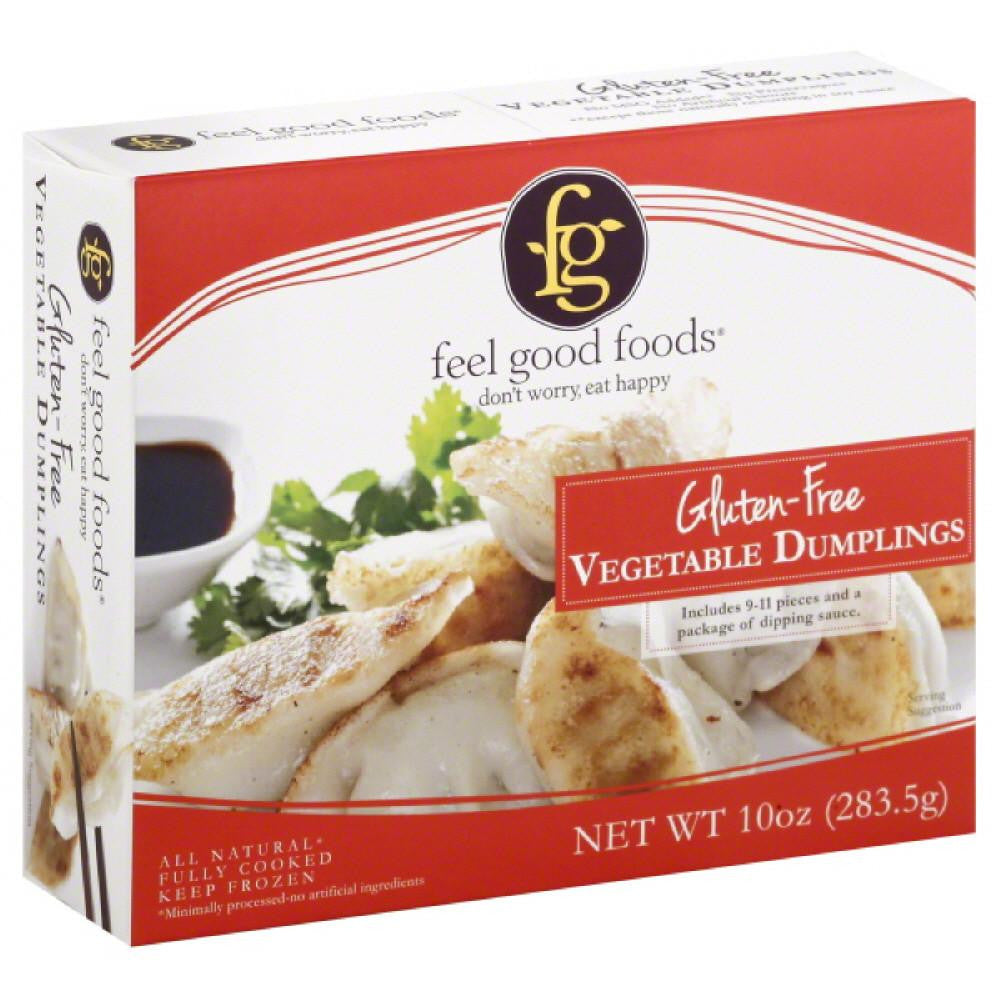 Feel Good Foods Vegetable Gluten-Free Dumplings, 10.75 Oz (Pack of 9)
