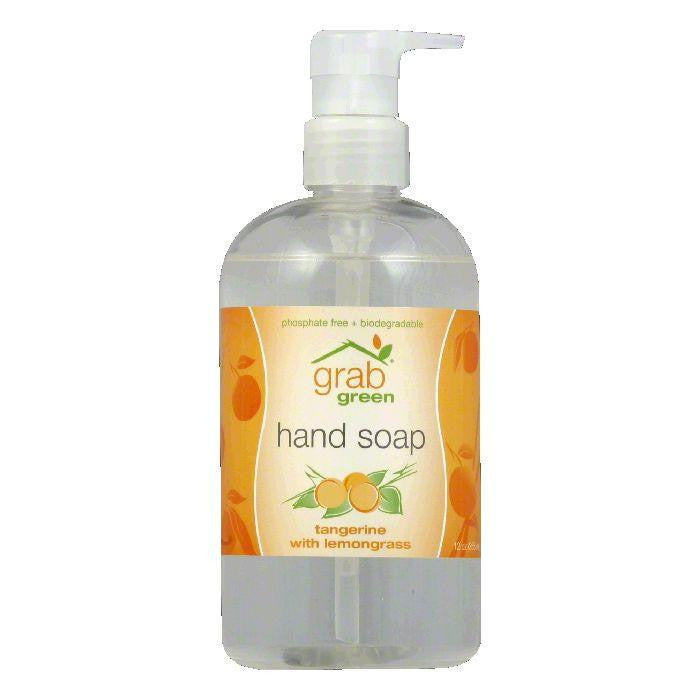 Grab Green Tangerine with Lemongrass Hand Soap, 12 Oz (Pack of 6)