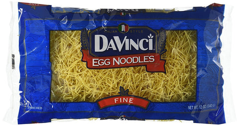 DaVinci Egg Noodle, 12 OZ (Pack of 12)