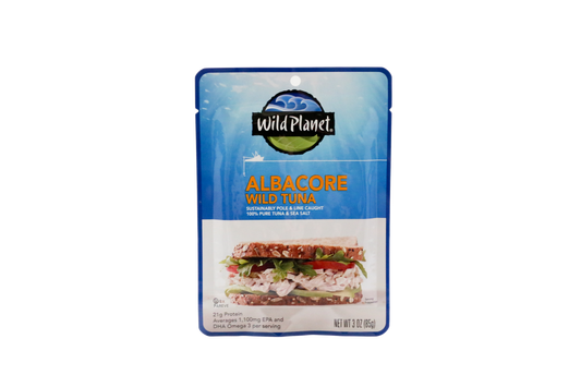 Wild Planet Pacific Northwest Wild Albacore Tuna, 3 Oz (Pack of 24)