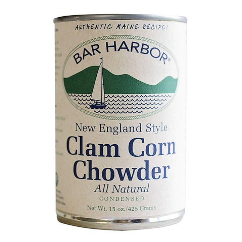 Bar Harbor Corn Clam Chowder Soup, 15 OZ (Pack of 6)