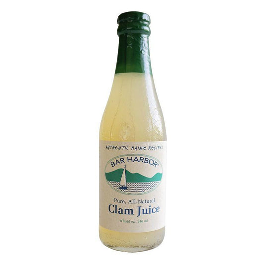 Bar Harbor Maine Clam Juice, 8 OZ (Pack of 12)