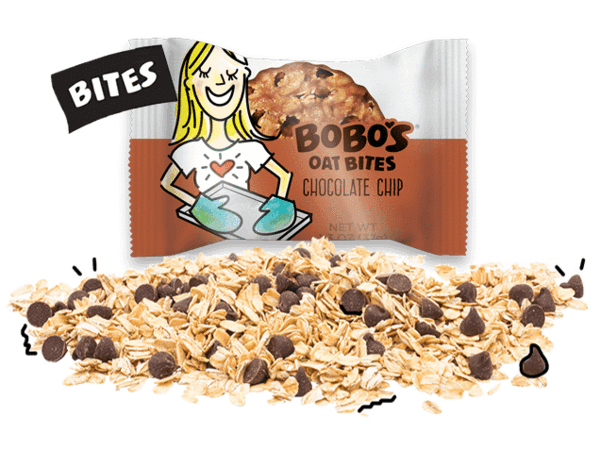 Bobos Original Gluten Free Bobo's Oat Bites with Chocolate Chips, 5 ea (Pack of 6)