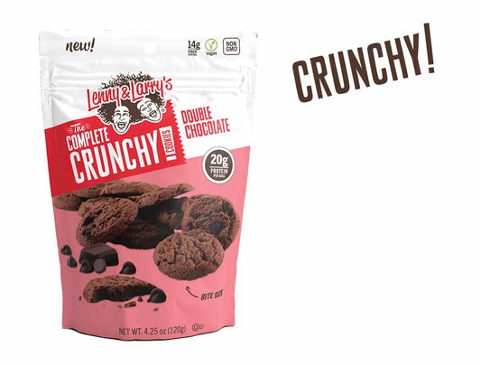 Lenny & Larrys Double Chocolate Chip Crunchy Cookie , 4.25 OZ (Pack of 6)