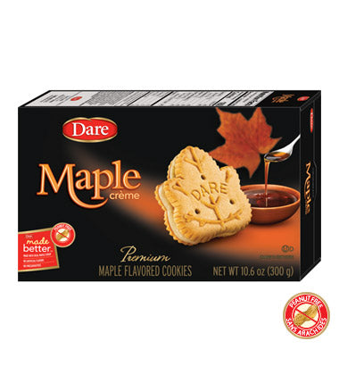 Dare Maple Creme Cookies, 10.6 OZ (Pack of 12)