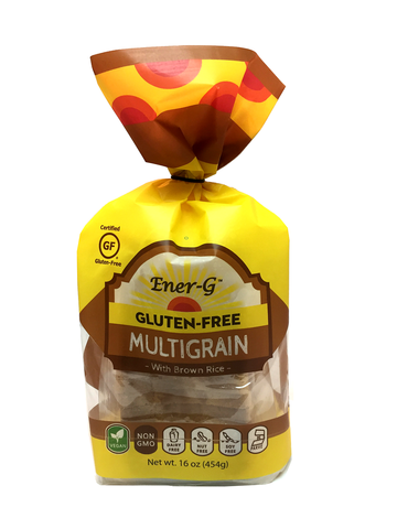 EnerG Gluten Free Multigrain with Brown Rice Loaf Bread, 16 Oz (Pack of 6)