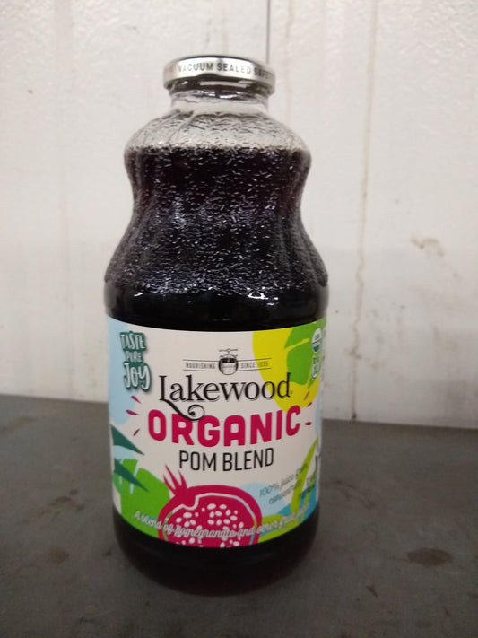 Lakewood Pomegranate 100% Juice, 32 Fo (Pack of 6)