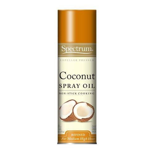 Spectrum Naturals Organic Coconut Spray Oil, 6 Oz (Pack of 6)