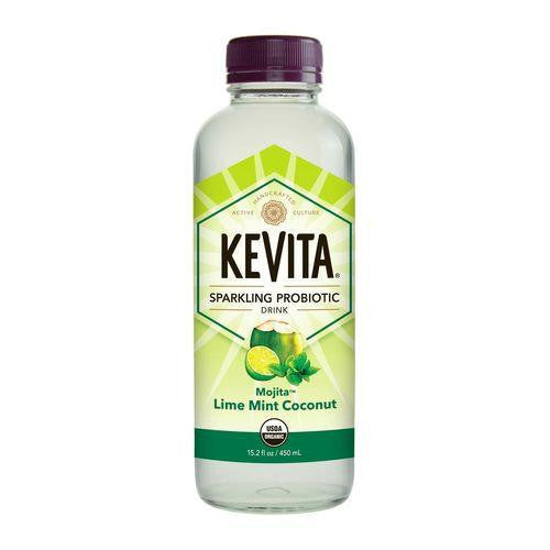 Kevita Mojita Lime Mint Coconut Sparkling Probiotic Drink, 15.2 Oz (Pack of 6)