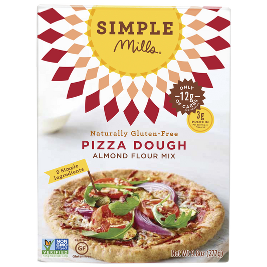 Simple Mills Pizza Dough Mix, 9.80 OZ (Pack of 6)