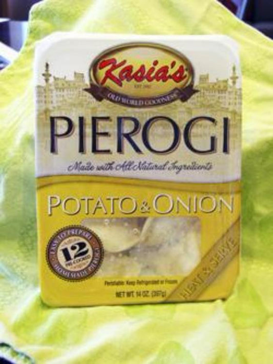 Kasias Potato & Onion Pierogies, 14 Oz (Pack of 6)