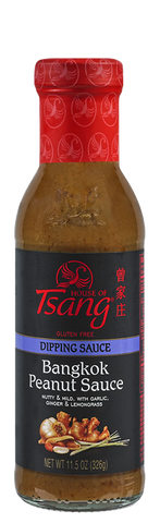 House of Tsang BANGKOK PADANG Peanut Sauce, 11.5 OZ (Pack of 6)