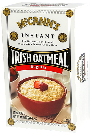 McCann's Instant Irish Oatmeal Regular, 11.8 OZ (Pack of 12)