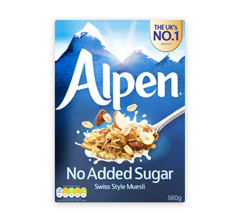 Alpen Cereal No Sugar No Salt, 14 OZ (Pack of 12)