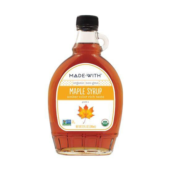 Made With Amber Maple Syrup, 12 Oz (Pack of 12)