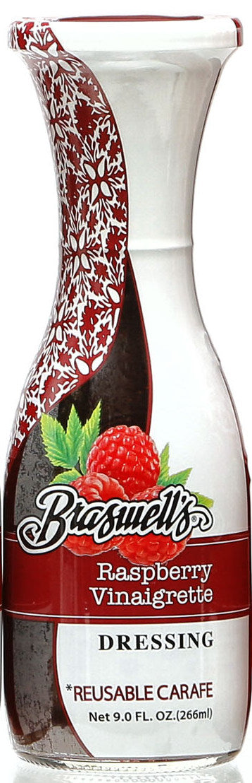 Braswell All Natural Raspberry Carafe Dressing, 9 OZ (Pack of 6)