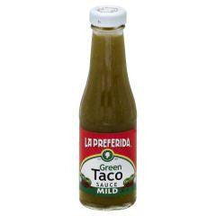 La Preferida Mild Green Taco Salsa, 7 OZ (Pack of 12)