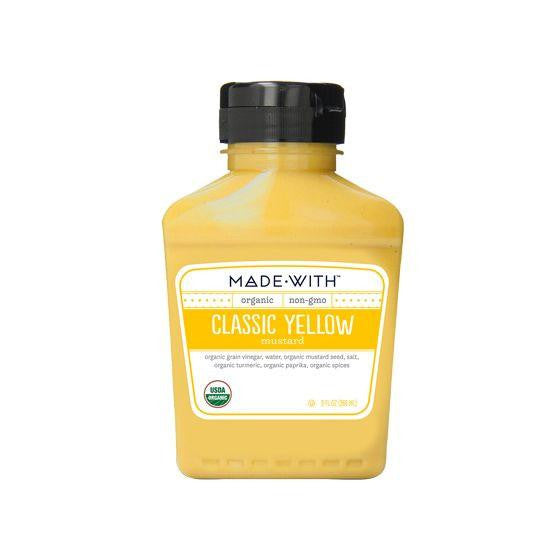 Made With Classic Yellow Mustard, 9 Oz (Pack of 6)