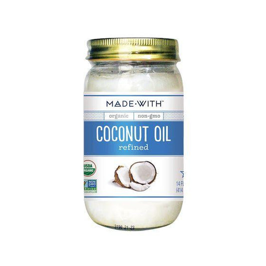 Made With Organic Coconut Oil Refined, 14 Oz (Pack of 6)