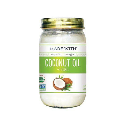 Made With Organic Coconut Oil Virgin, 14 Oz (Pack of 6)