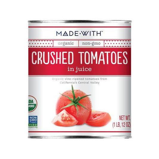 Made With Crushed Tomatoes, 28 Oz (Pack of 12)