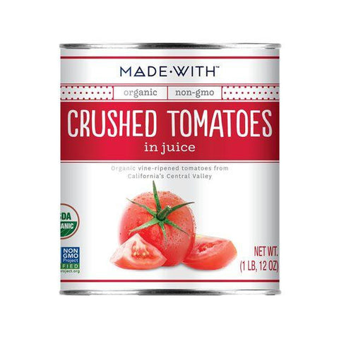 Made With Crushed Tomatoes, 28 Oz (Pack of 12)