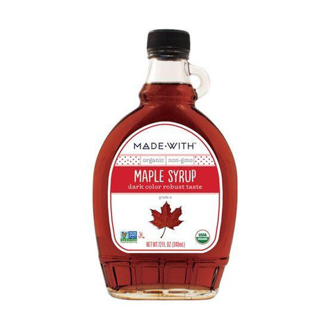 Made With Dark Maple Syrup, 12 Oz (Pack of 12)