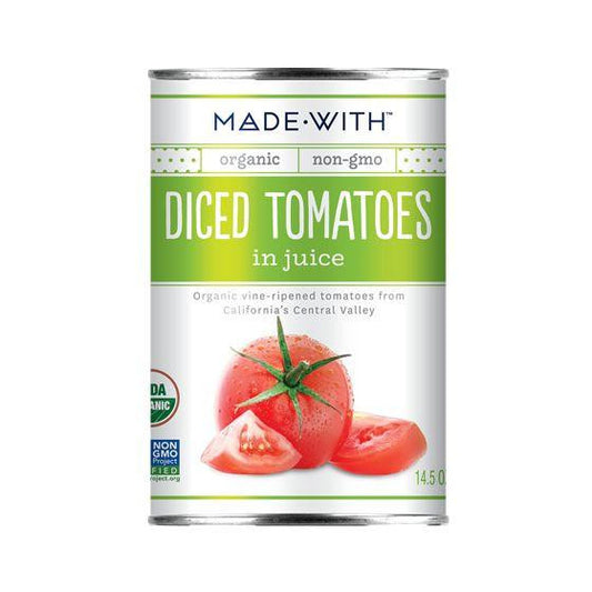 Made With Diced Tomatoes In Juice, 14.5 Oz (Pack of 12)