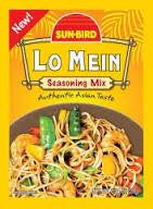Sun Bird Lo Mein Seasoning Mix, 0.74 OZ (Pack of 24)