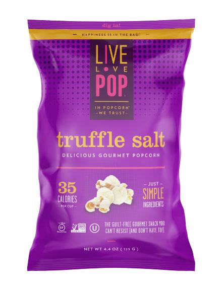 Live Pop Truffle Salt Popcorn, 4.4 Oz (Pack of 12)