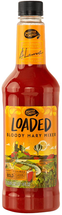 Master Of Mixes Loaded Bloody Mary Mixer, 1 LT (Pack of 6)