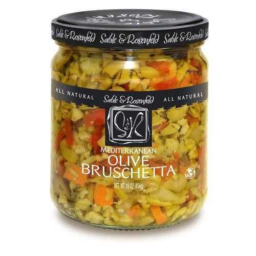 Sable & Rosenfeld Mediterranean Olive Bruschetta, 16 Oz (Pack of 6)