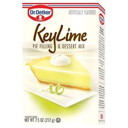 Dr.Oetker Key Lime Pie Filling & Dessert Mix, 7.5 Oz (Pack of 12)