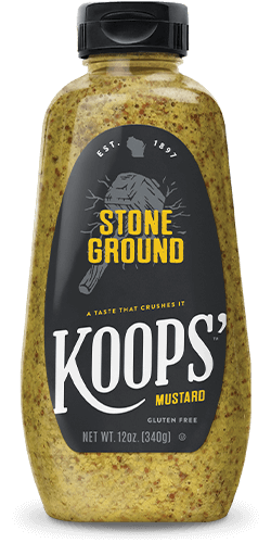 Koops Stone Ground Mustard, 12 OZ (Pack of 6)