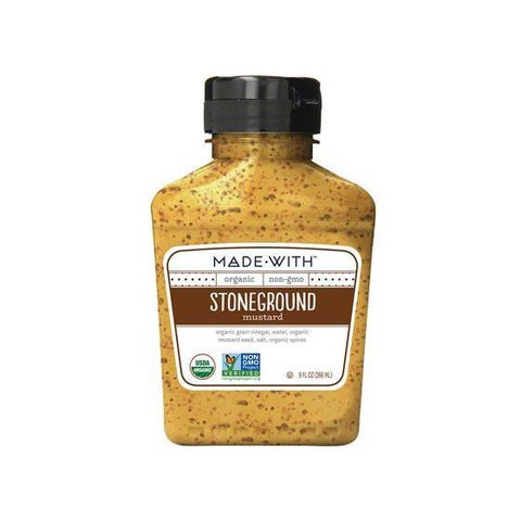 Made With Stoneground Mustard, 9 Oz (Pack of 6)