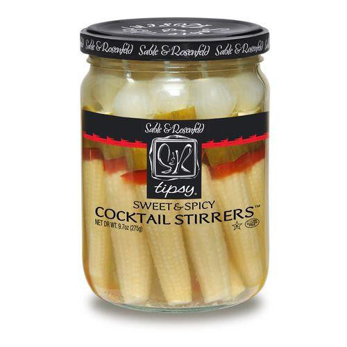 Sable & Rosenfeld Sweet & Spicy Cocktail Stirrers, 16 OZ (Pack of 6)