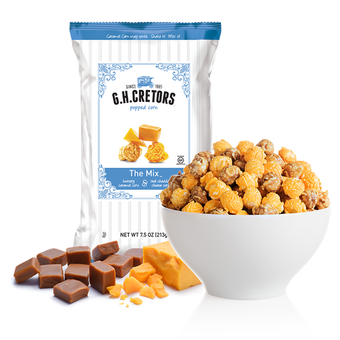 GH Cretors Popcorn The Mix, 7.5 OZ (Pack of 12)